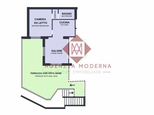appartamento in vendita a Ventimiglia in zona Mortola Inferiore