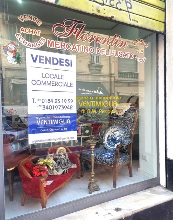negozio in vendita a Ventimiglia