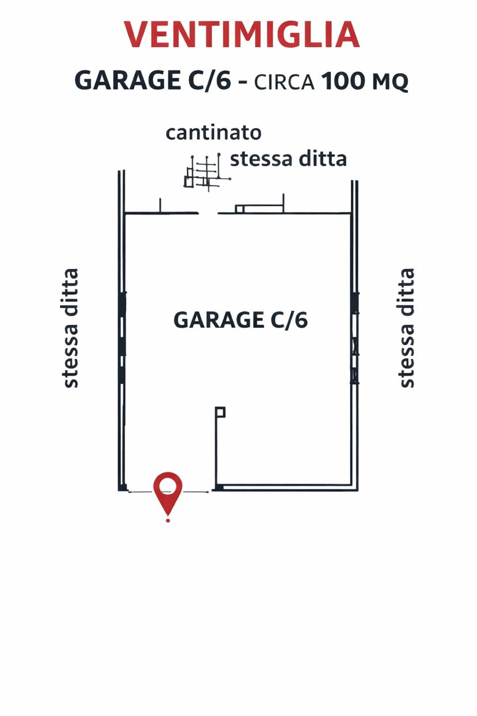 locale di sgombero in vendita a Ventimiglia