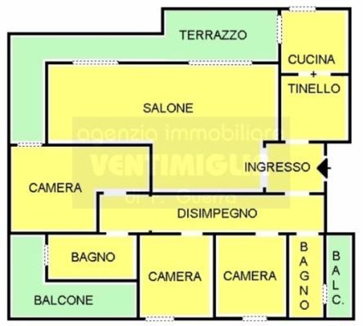 appartamento in vendita a Ventimiglia