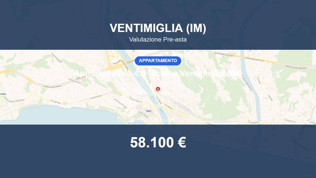 appartamento in vendita a Ventimiglia