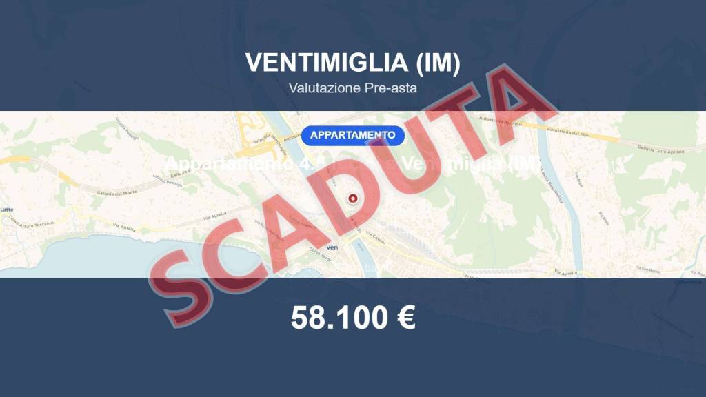appartamento in vendita a Ventimiglia