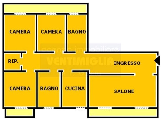appartamento in vendita a Ventimiglia