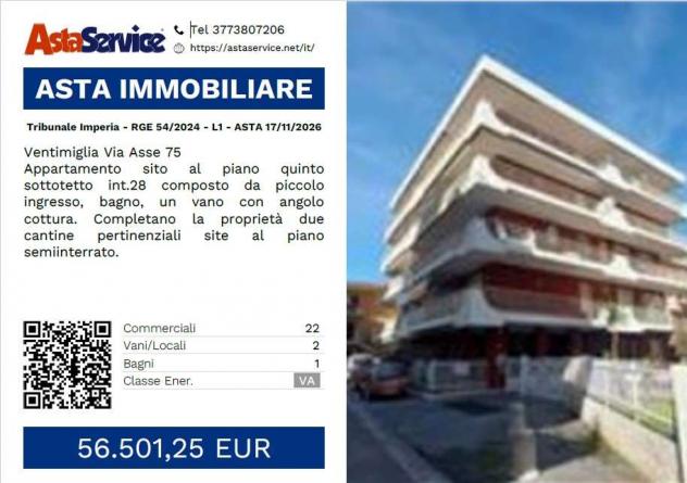 appartamento in vendita a Ventimiglia