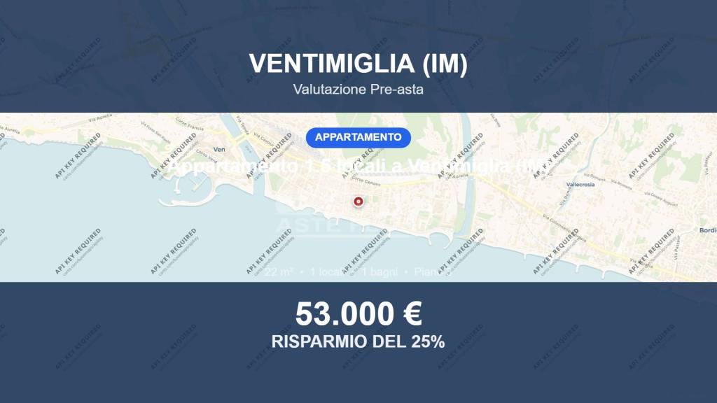 appartamento in vendita a Ventimiglia