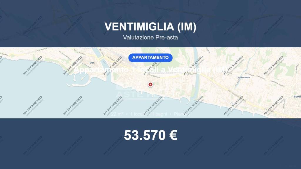 appartamento in vendita a Ventimiglia