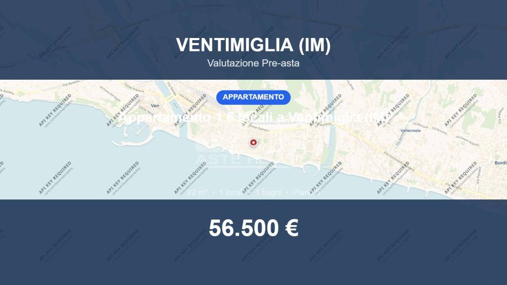 appartamento in vendita a Ventimiglia