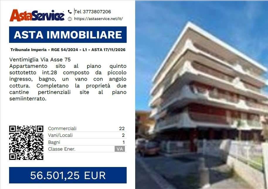 appartamento in vendita a Ventimiglia