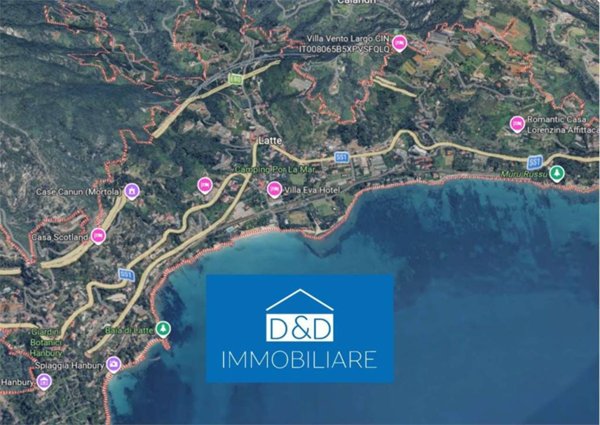 casa indipendente in vendita a Ventimiglia in zona Latte