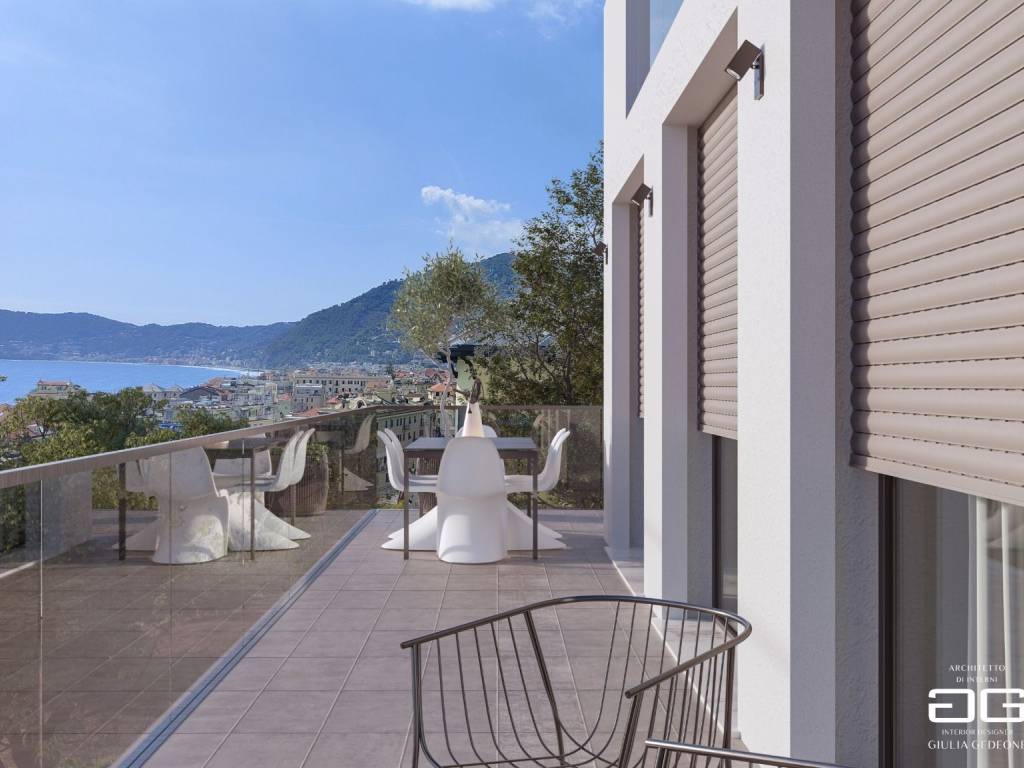 appartamento in vendita ad Alassio in zona Solva