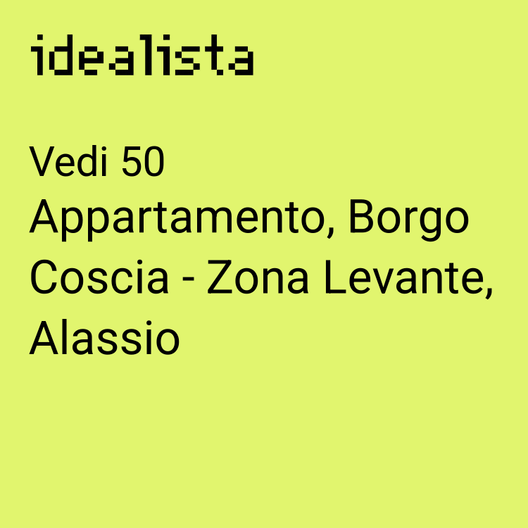 appartamento in vendita ad Alassio