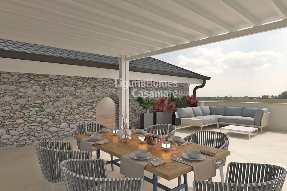 casa indipendente in vendita ad Albenga in zona Leca