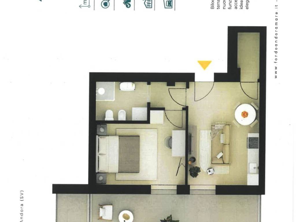 appartamento in vendita ad Andora