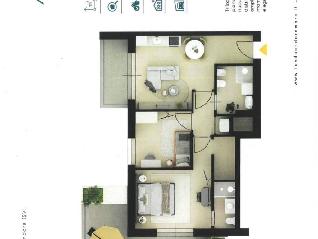 appartamento in vendita ad Andora