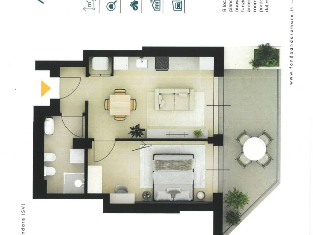 appartamento in vendita ad Andora