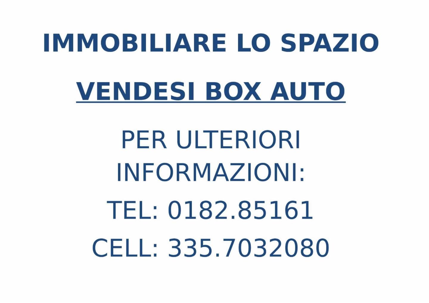 box auto in vendita ad Andora