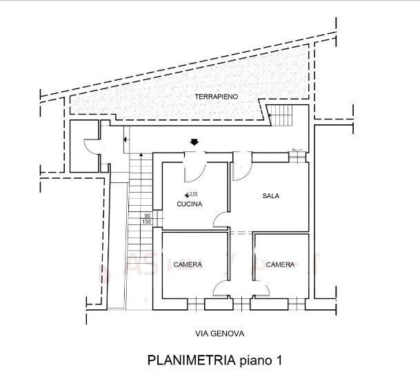 appartamento in vendita ad Arnasco