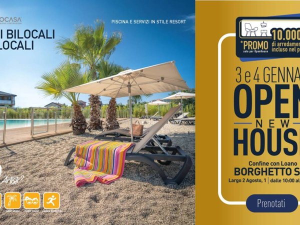 appartamento in vendita a Borghetto Santo Spirito