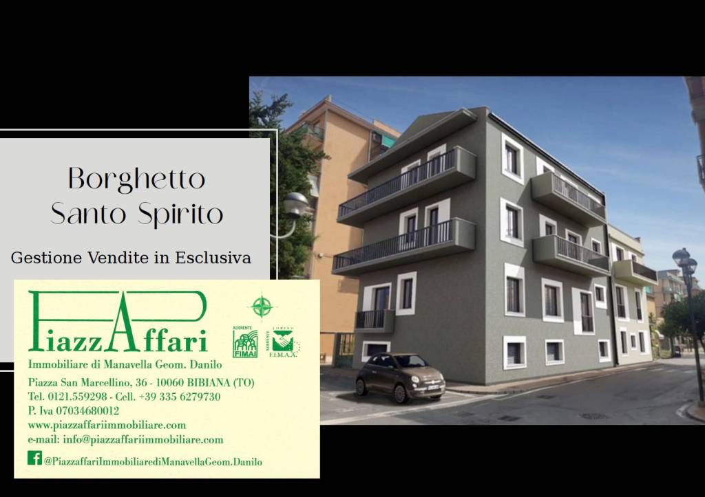 appartamento in vendita a Borghetto Santo Spirito