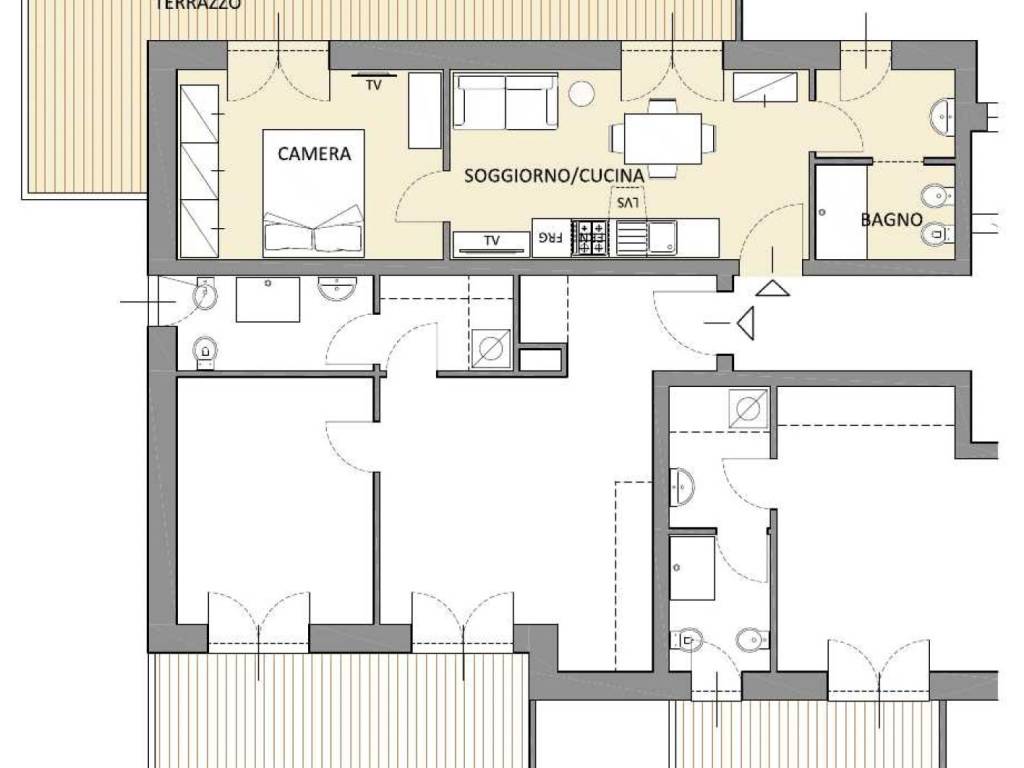 appartamento in vendita a Borghetto Santo Spirito