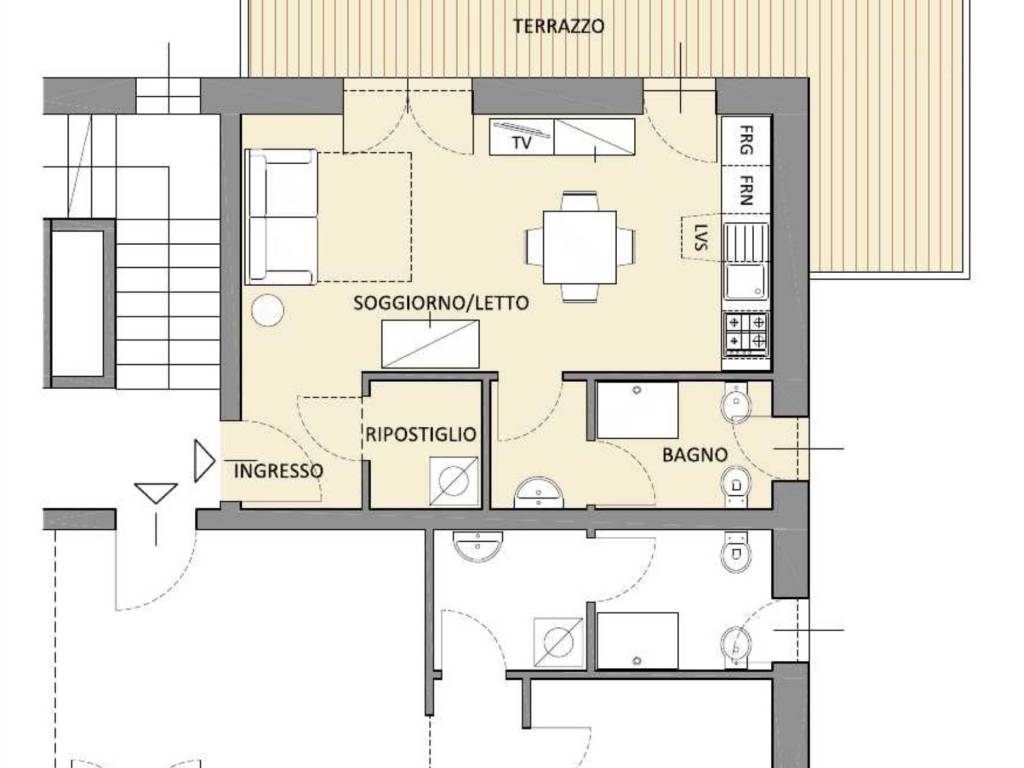 appartamento in vendita a Borghetto Santo Spirito