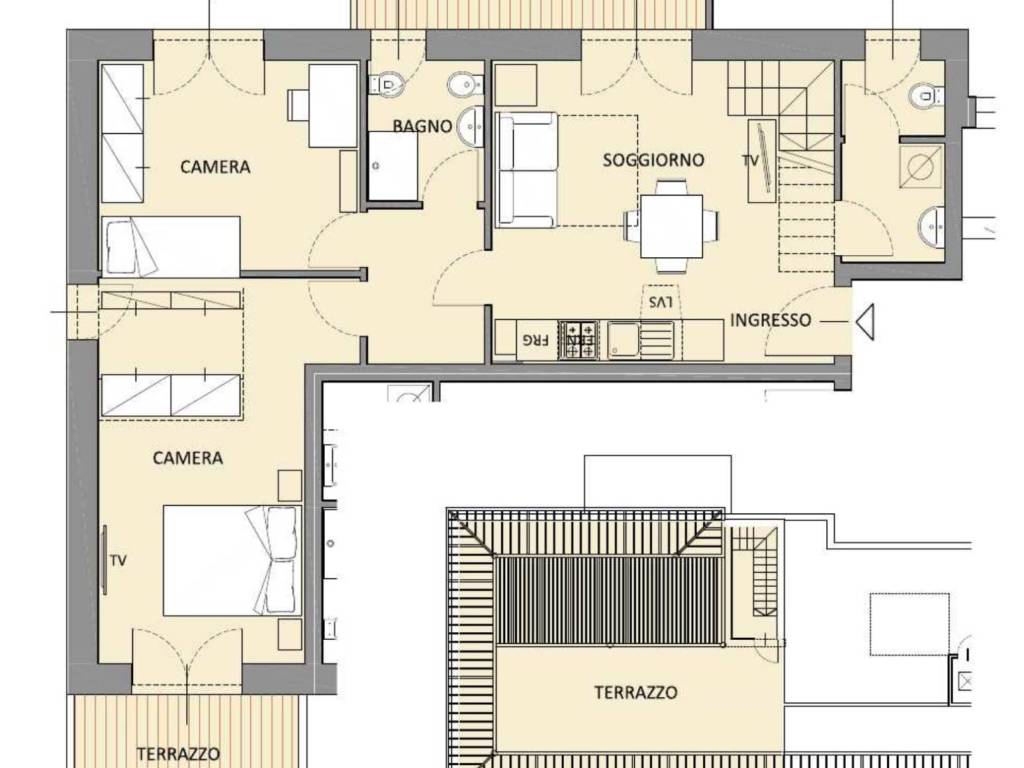 appartamento in vendita a Borghetto Santo Spirito