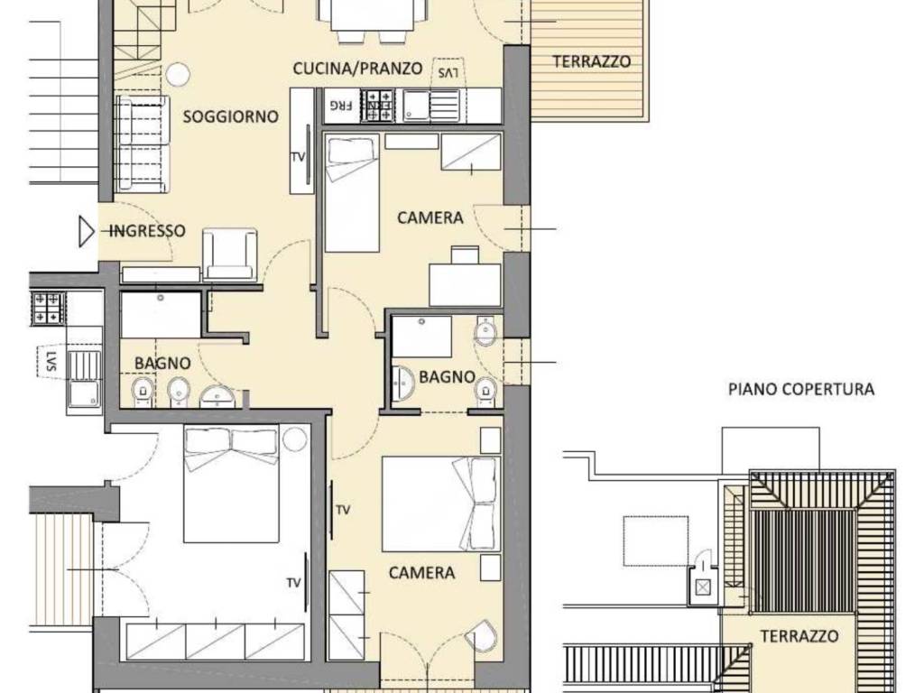 appartamento in vendita a Borghetto Santo Spirito