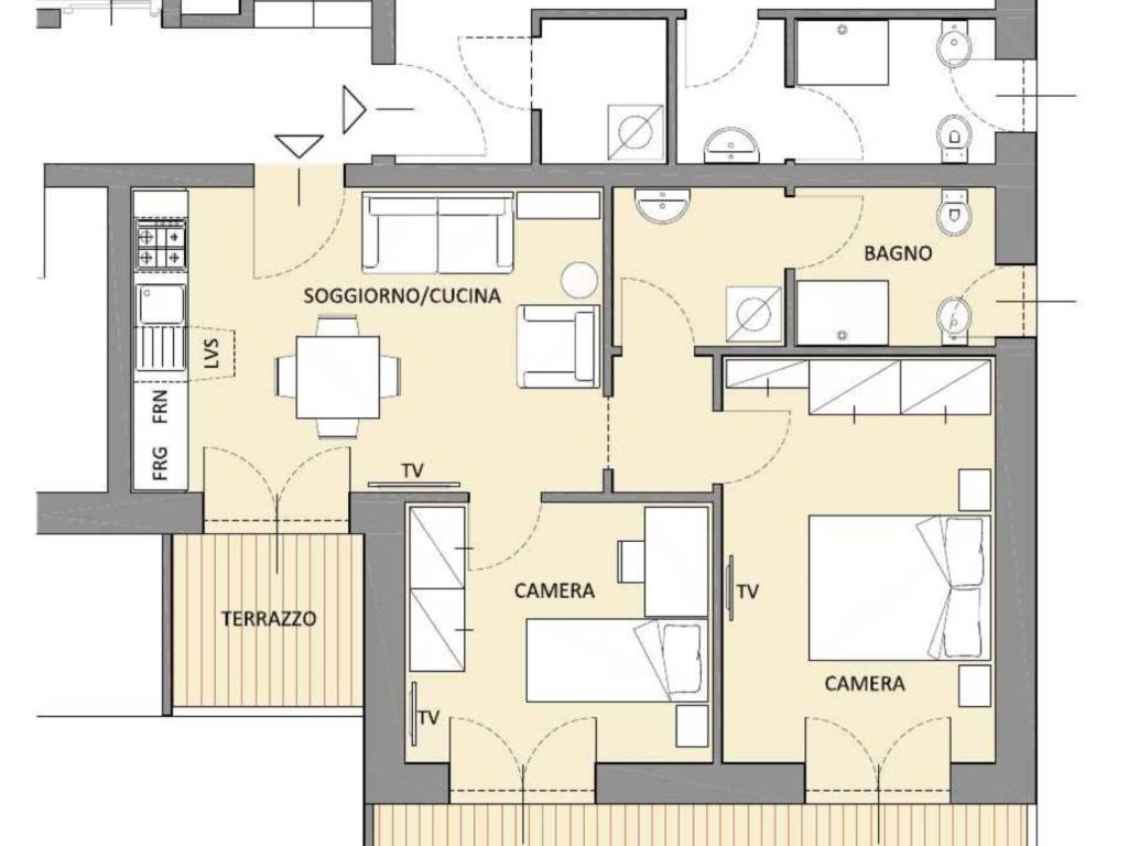 appartamento in vendita a Borghetto Santo Spirito