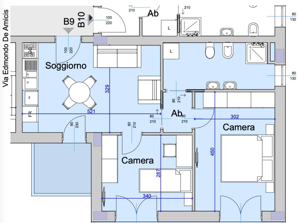 appartamento in vendita a Borghetto Santo Spirito