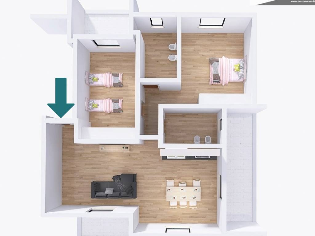 appartamento in vendita a Carcare