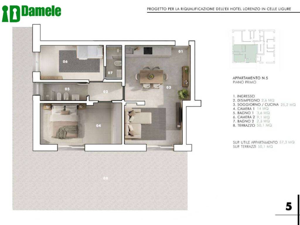 appartamento in vendita a Celle Ligure