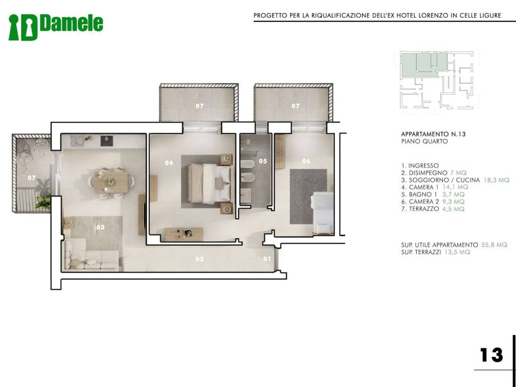 appartamento in vendita a Celle Ligure