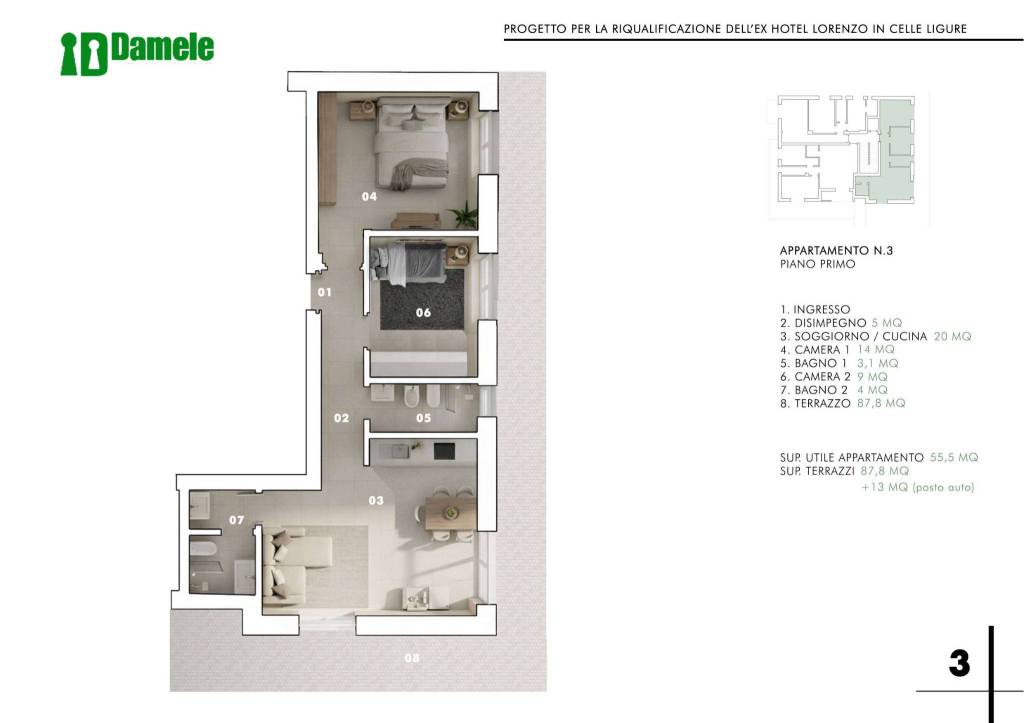 appartamento in vendita a Celle Ligure