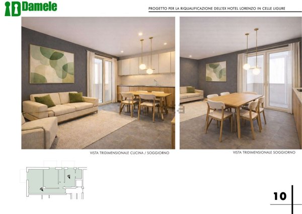 appartamento in vendita a Celle Ligure