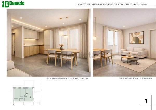 appartamento in vendita a Celle Ligure