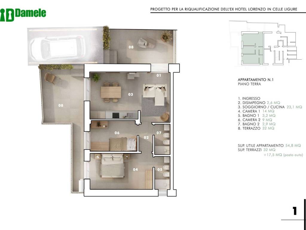 appartamento in vendita a Celle Ligure