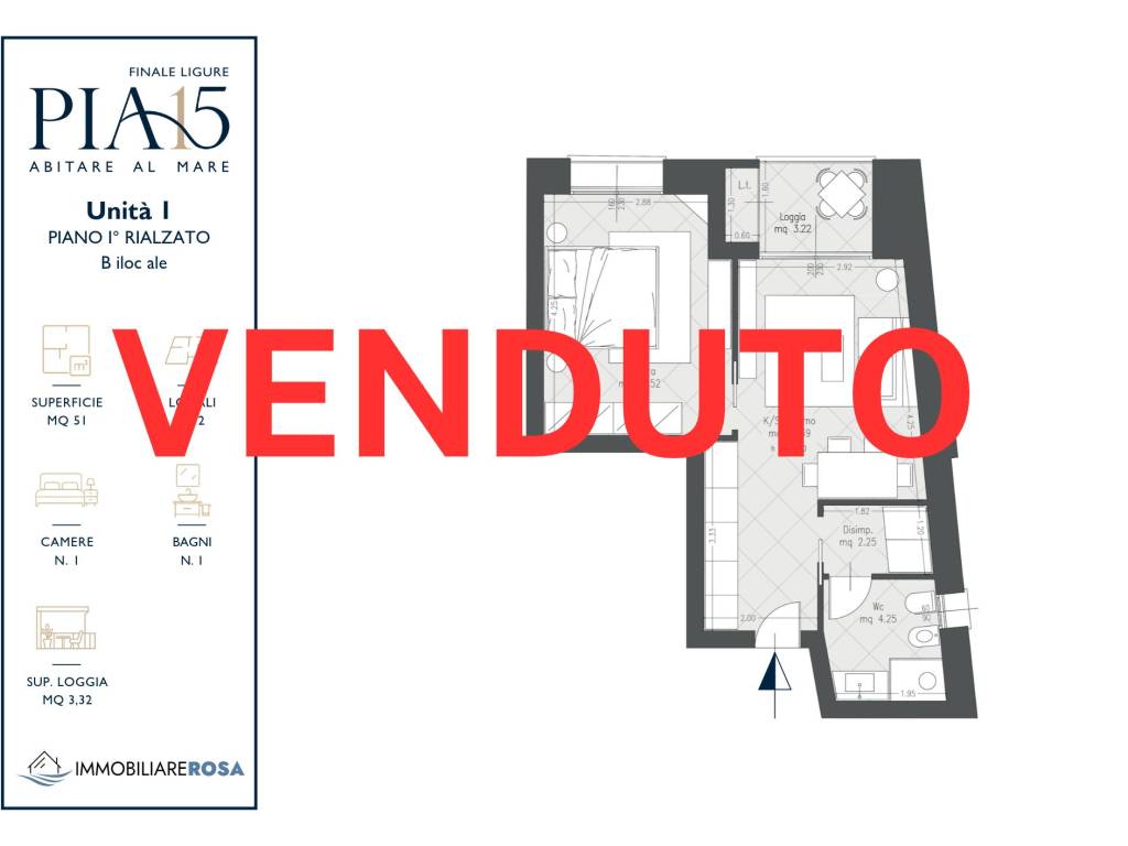 appartamento in vendita a Finale Ligure