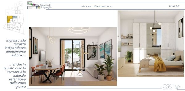 appartamento in vendita a Laigueglia