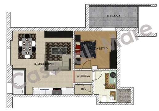 appartamento in vendita a Laigueglia