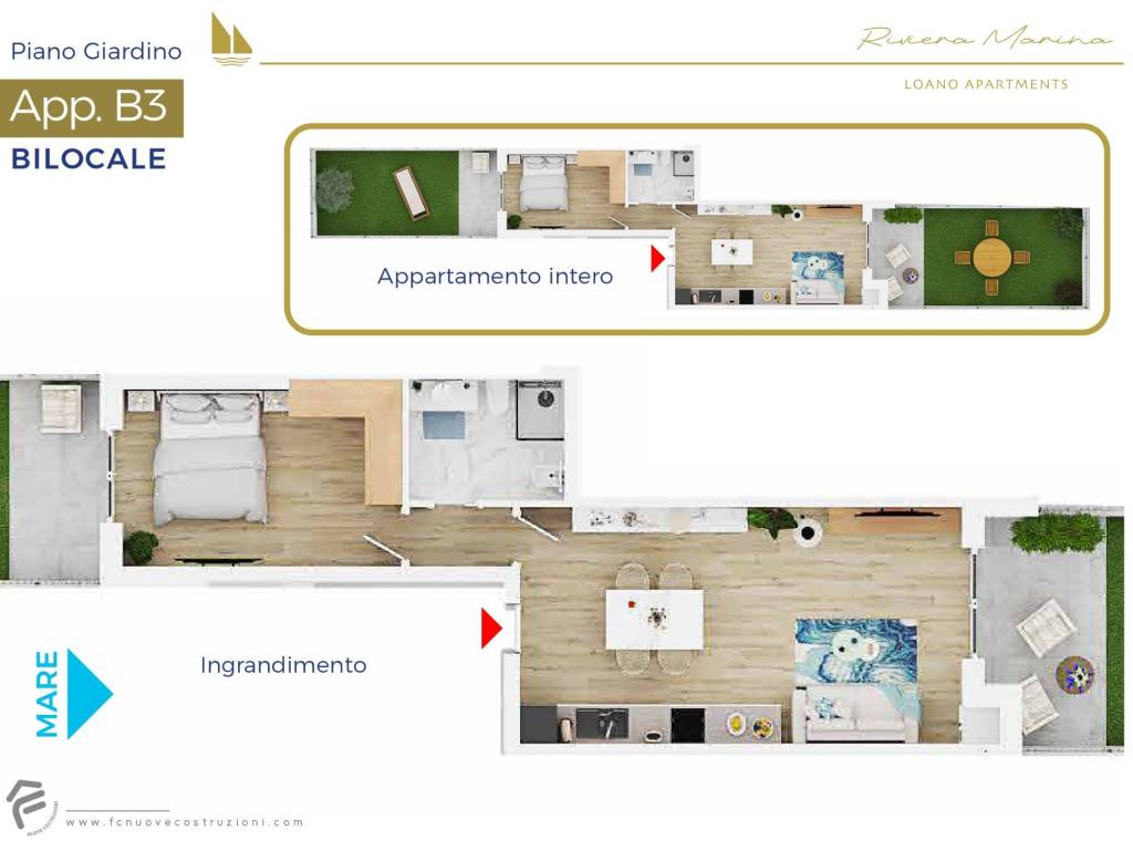 appartamento in vendita a Loano