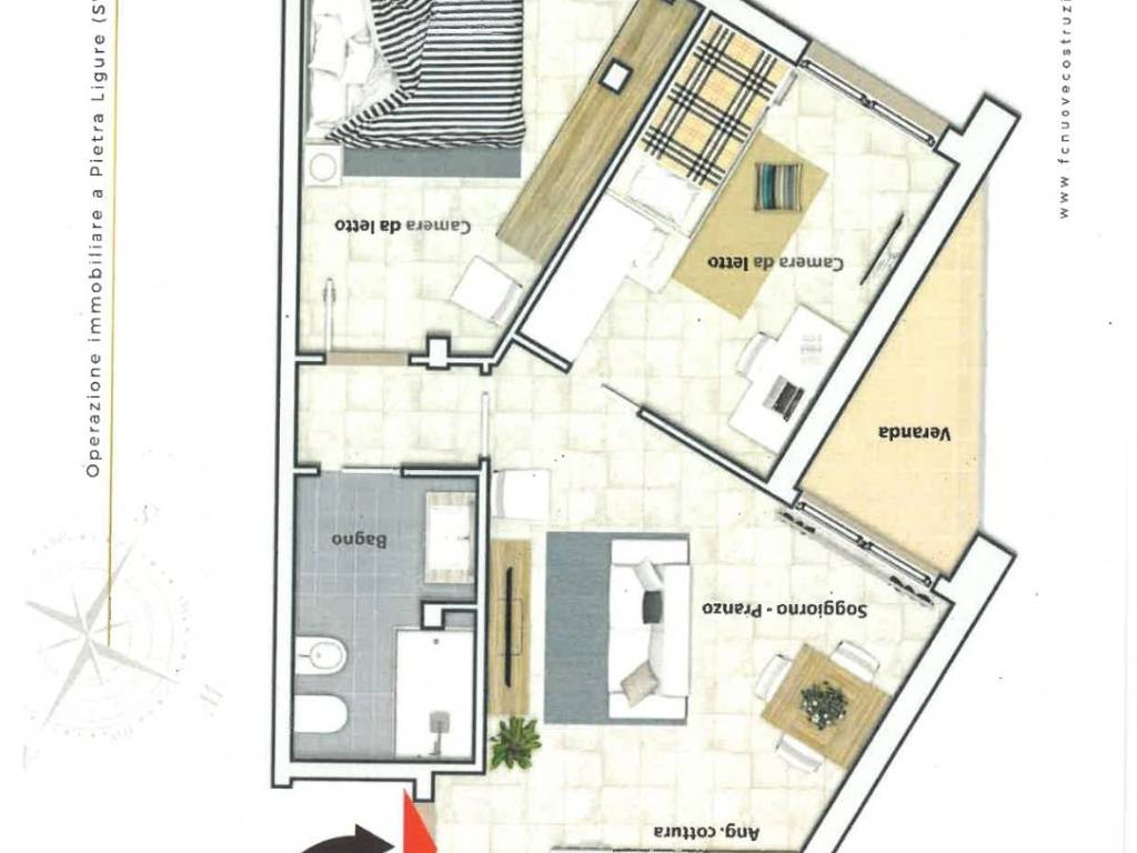 appartamento in vendita a Loano