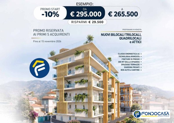 appartamento in vendita a Loano