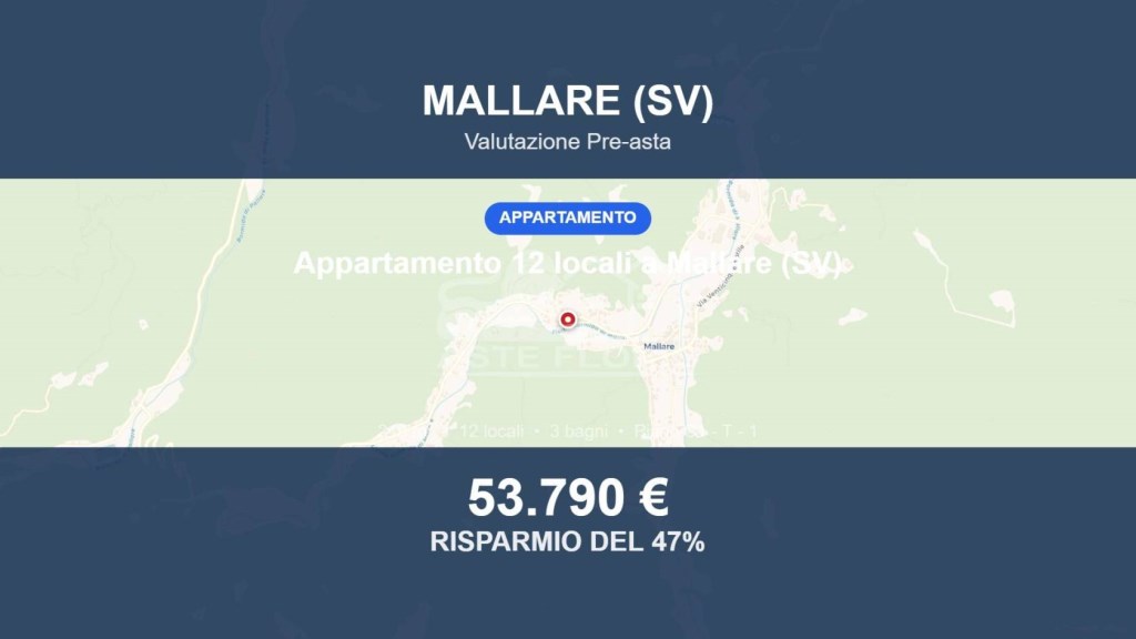 appartamento in vendita a Mallare in zona Fucine