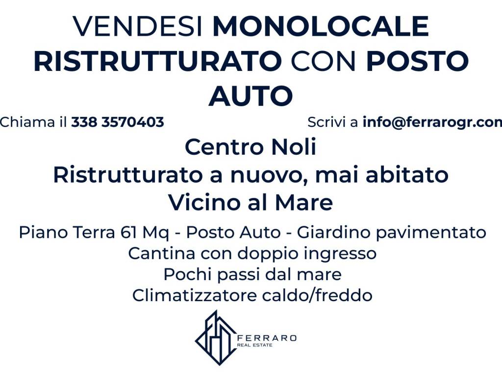 appartamento in vendita a Noli