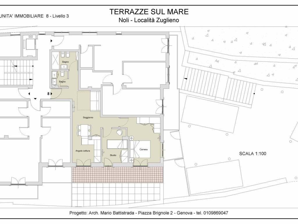 appartamento in vendita a Noli in zona Voze