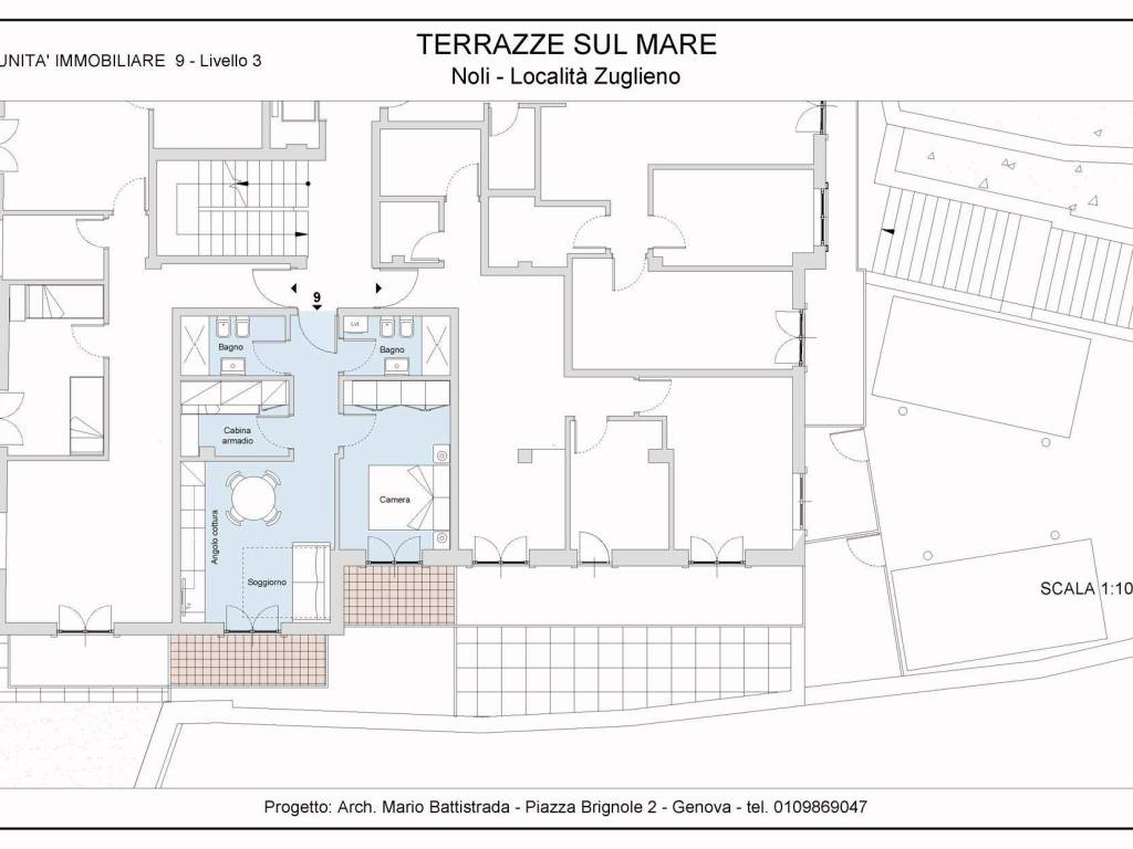 appartamento in vendita a Noli in zona Voze