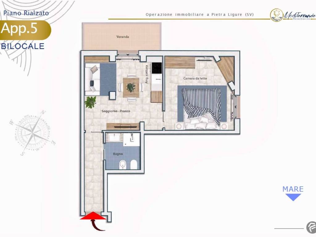 appartamento in vendita a Pietra Ligure