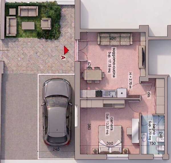 appartamento in vendita a Pietra Ligure
