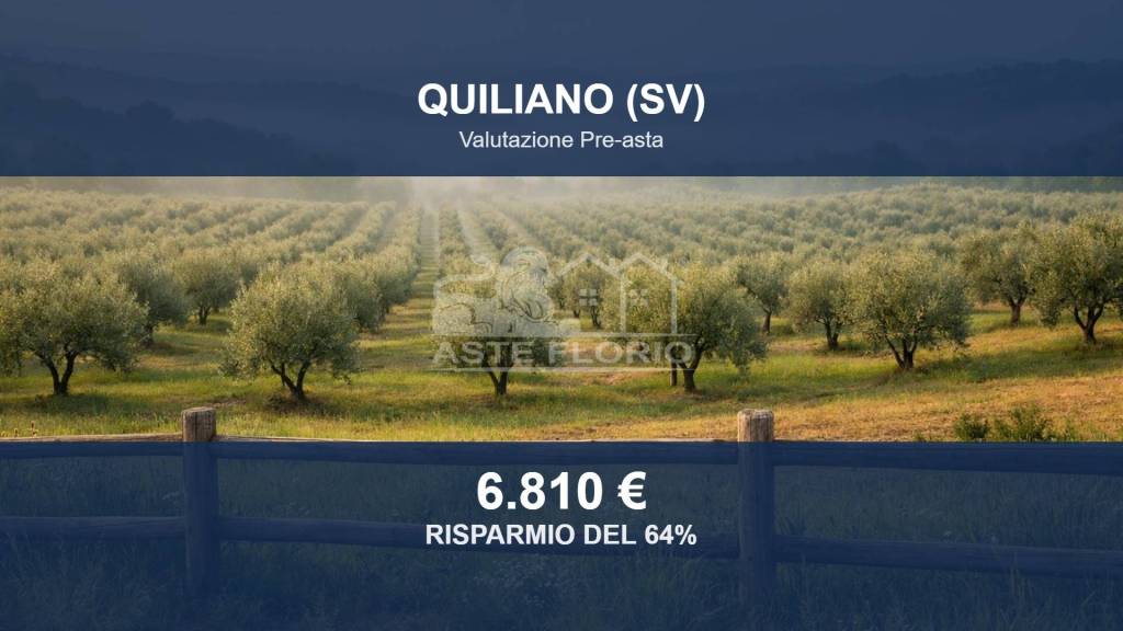 terreno agricolo in vendita a Quiliano in zona Valleggia