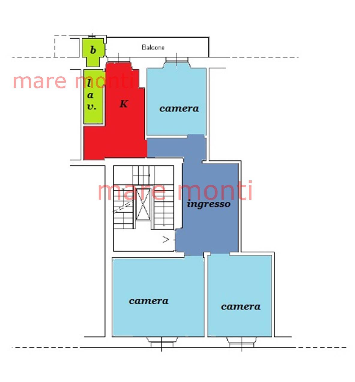 appartamento in vendita a Savona in zona Centro Storico